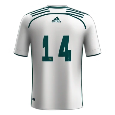 New design for real Madrid jersey  sticker