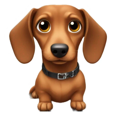 dachshund in the airplane  sticker