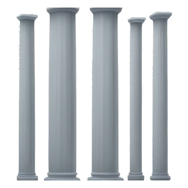 A row of columns sticker