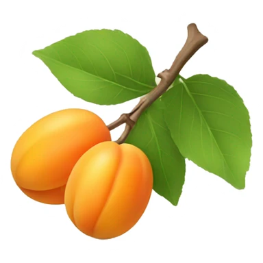 apricots sticker