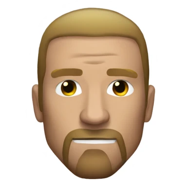 triple h with clear liquid on his face sticker