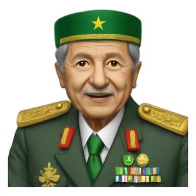 Bouteflika sticker