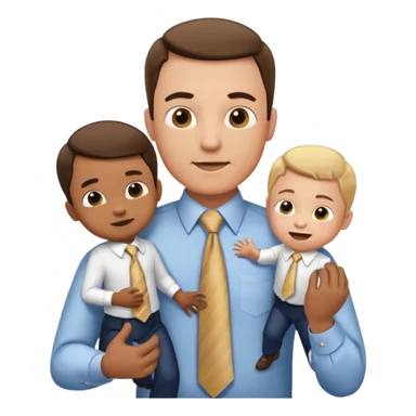 child play beating dad sticker
