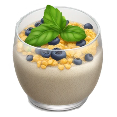 chia pudding  sticker
