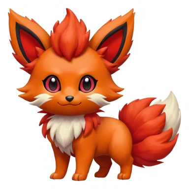 Litten-Eevee-Vulpix-fusion sticker