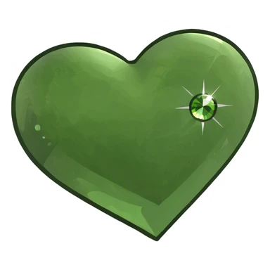 dark red heart sticker