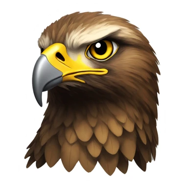 Golden eagle sticker
