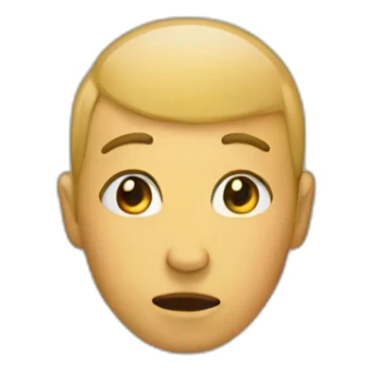 Emoji pleure sticker