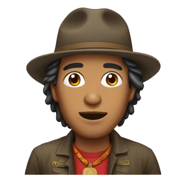 bolivian man sticker