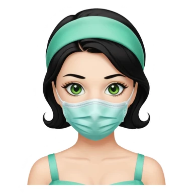 black haired green eyes aesthetic surgical plump lips  that makes her hair look behind nicole peltz at wedding sticker