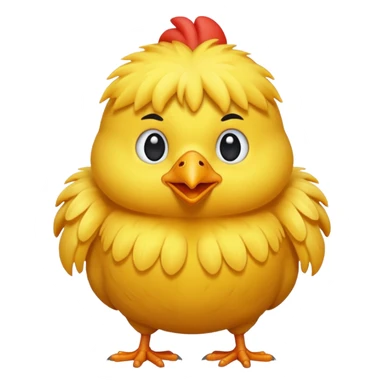 make a emoji of chicken sticker