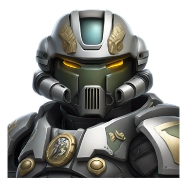 Space marine sticker