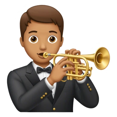 buisine trumpet sticker