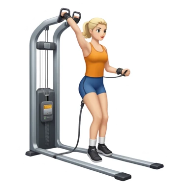 standing cable-machine-leg-raise with ankle-cuffs sticker
