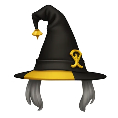 magican hat hufflepuff sticker