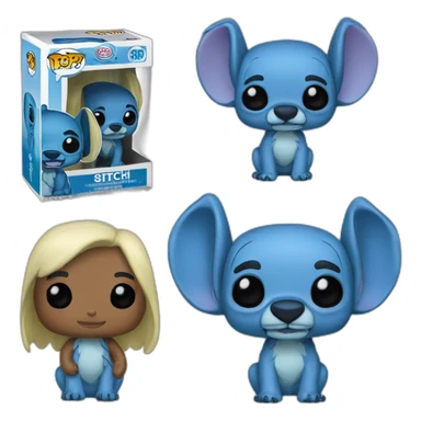 stitch funko pop sticker