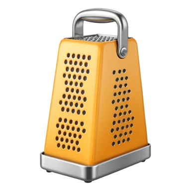 Cheese grater sticker