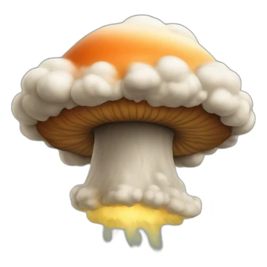 mushroom cloud sticker