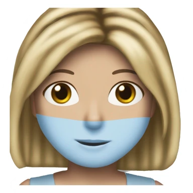 Rachel Green friends light blue eyes sticker