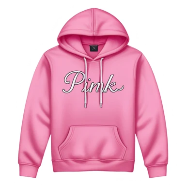 Victoria's Secret PINK hoodie with logo on the front sticker