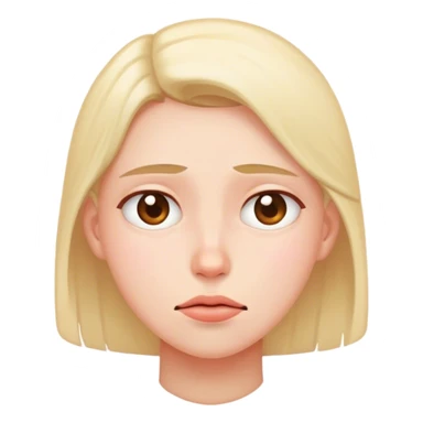 A loving but tired expression  sticker