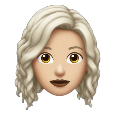 head Black Widow sticker