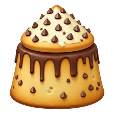 pandoro con cioccolatini sticker