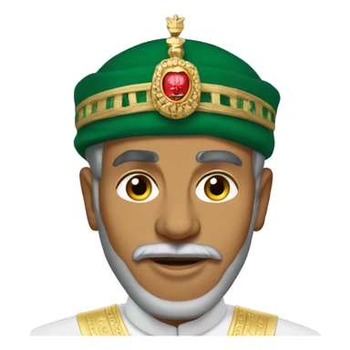 sultan qaboos bin said king of oman  sticker