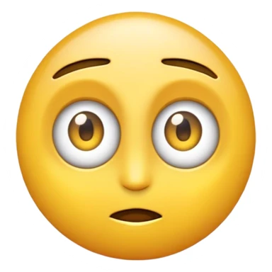 Quiero un emoji con los ojos habiertos de sorprendido  sticker