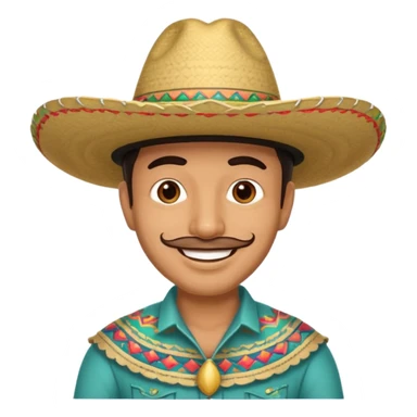 Tejana sombrero de hombre sticker