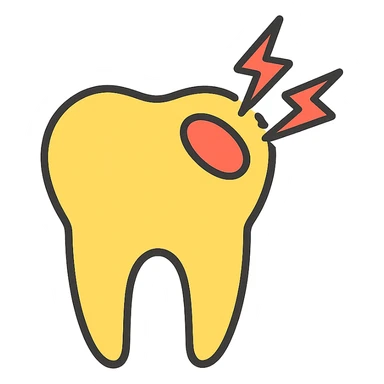 toothache sticker