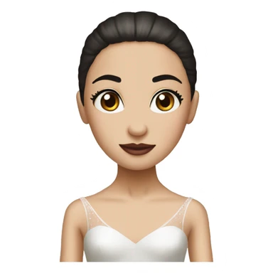 Ballerina (black swan) sticker