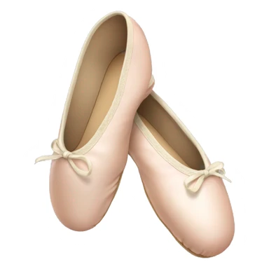 Bege ballet shoes sticker