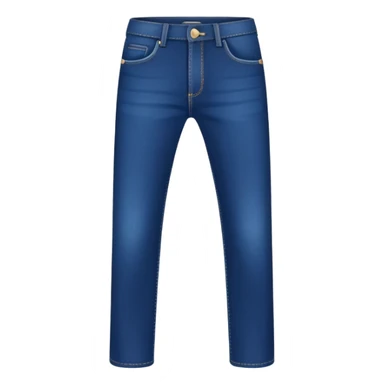 plain isolated dark blue pants sticker