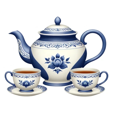 Tea Set sticker