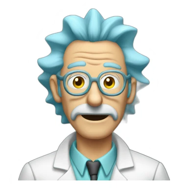 rick sanchez scientist sticker