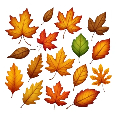 autumn sticker