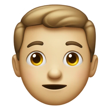 Emoji that is embarrassed ￼￼ sticker