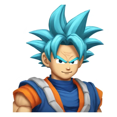 Goku super sayan god sticker