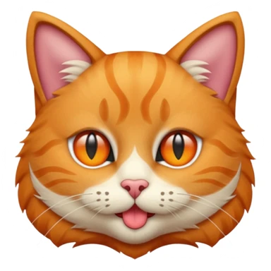 iphone emoji: 😻 with a tongue like this 😛 sticker