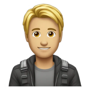 Un hacker con un letrero que diga leyendapro06 sticker