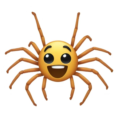 spider saying hi  sticker