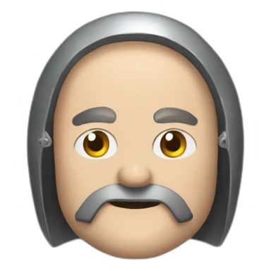 philippe etchebest in a metal band sticker