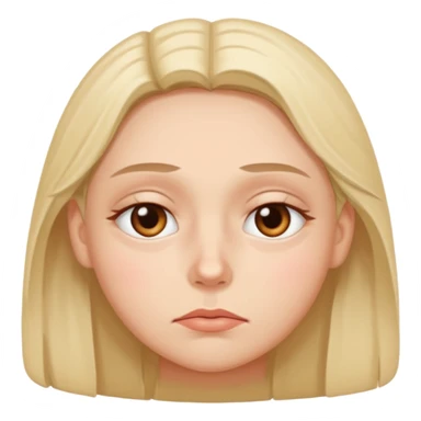 tired and exhausted with undereye bags sticker