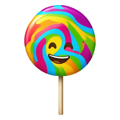 Lolli pop smiling  sticker