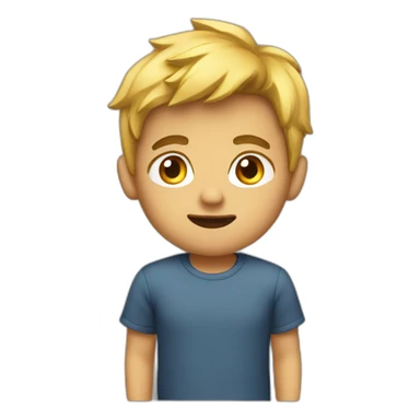 Attitude boy sticker