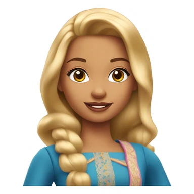 Erika from Barbie princess and the pauper sticker