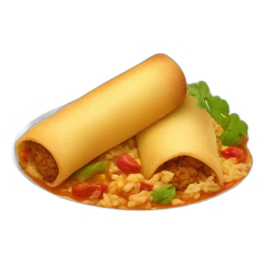 Yaroa dominican food sticker