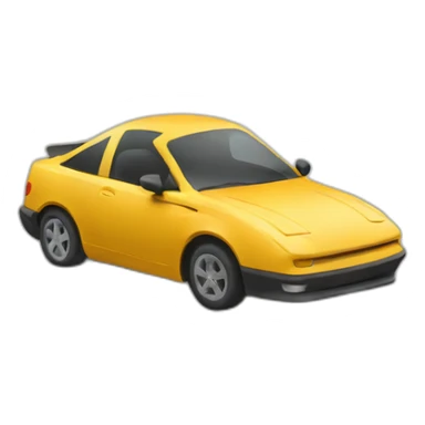 car with speed bump sticker