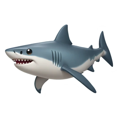 shark with bikini sticker